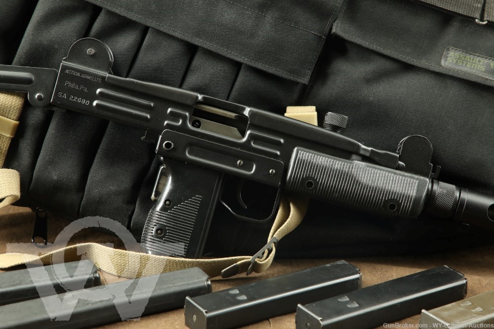 PreBan IMI-Israel Uzi Model A 9mm 16” Semi-Auto Rifle w/ 5 Magazines
