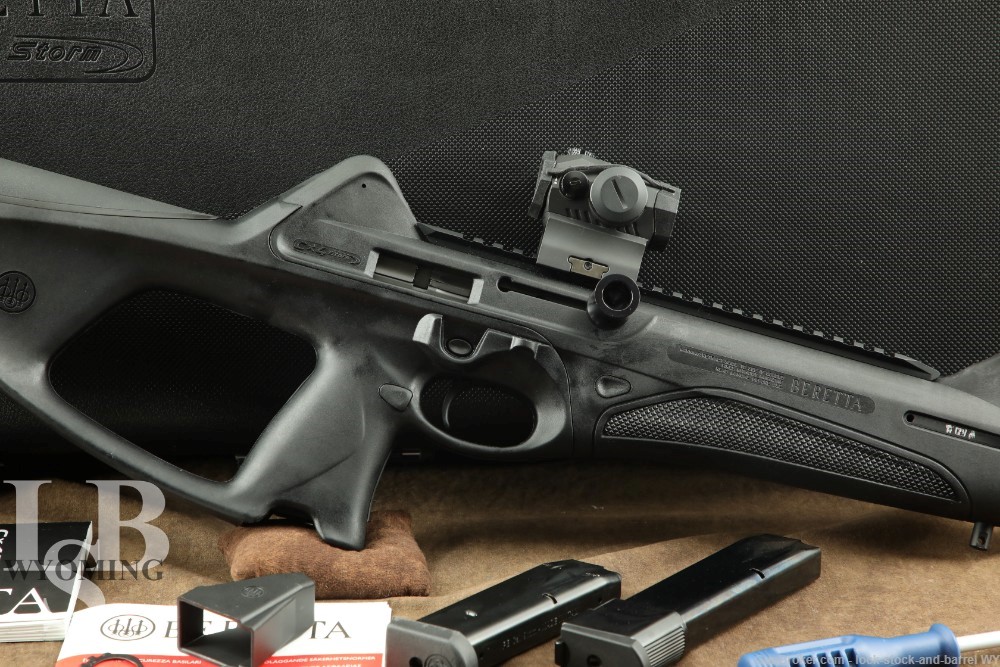 Beretta CX4 Storm 9mm 16” Semi-Auto Assault Rifle Thumbhole w/ Factory Case