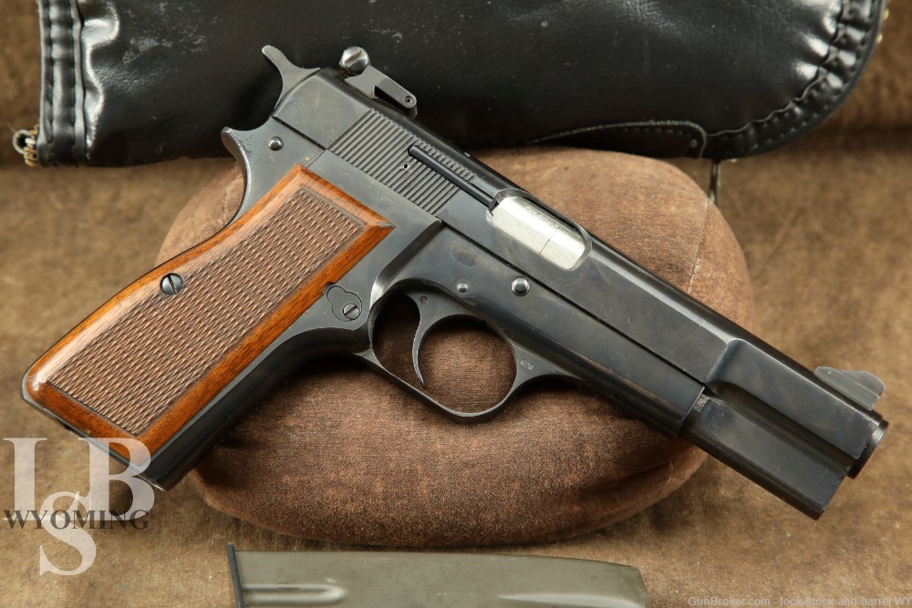Browning Belgium FN Hi Power 9mm 4.75” Pistol MFD 1975
