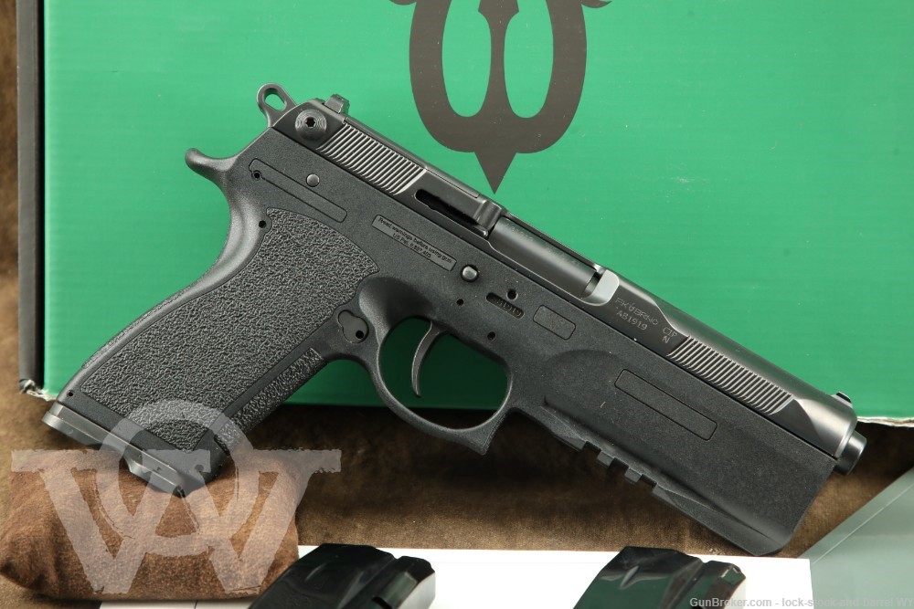 FK BRNO PSD 7.5FK 10mm Multi-Cal 5.3” Semi-Auto Pistol 2021 w/ Accessories
