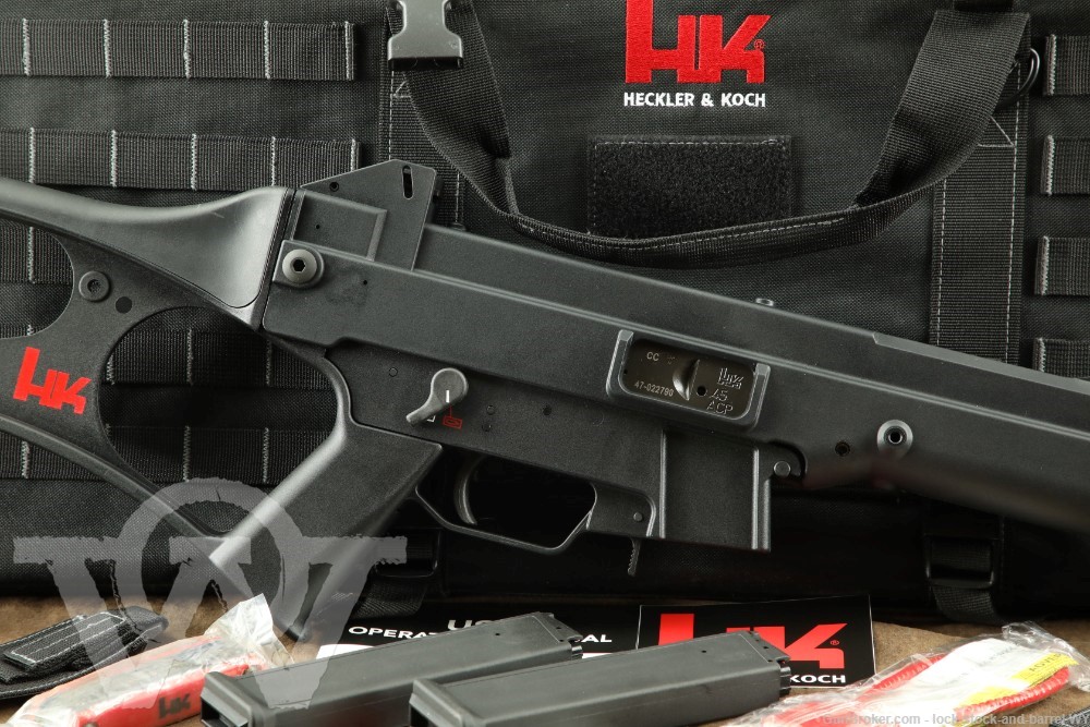 H&K Heckler & Koch USC 45 ACP Semi-Auto Rifle MP5 UMP-45 SMG w/ Case