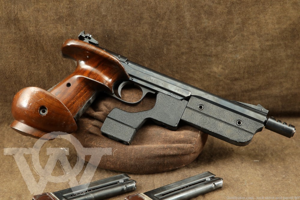 Hammerli-Walther Olympia-Pistole .22 LR 7.4" Semi-Auto Pistol, 1950s C&R