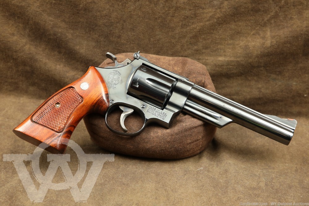 Smith & Wesson S&W 57 .41 Magnum Revolver DA/SA 6 Shot Blued