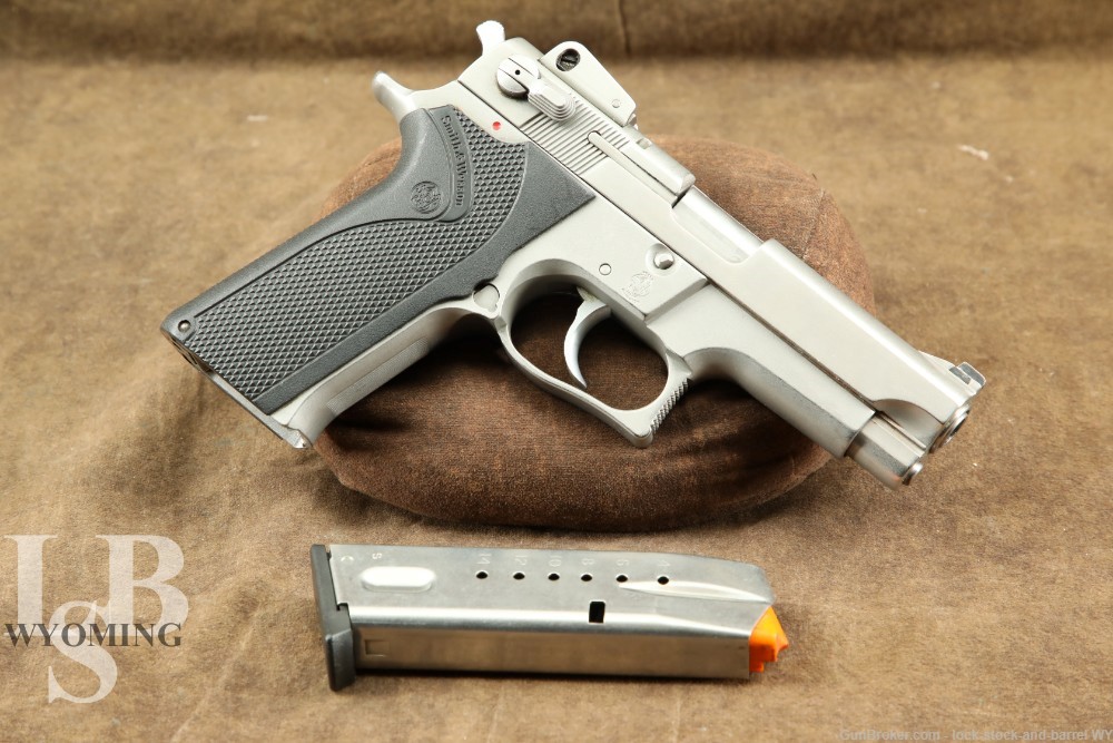 Smith & Wesson S&W Model 5906 9mm 4” Semi-Auto DA/SA Stainless Pistol