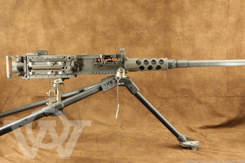 TNW Inc. Browning HG M2 M2HB .50 Cal Belt-fed Ma Deuce w/ Tripod & Ammo