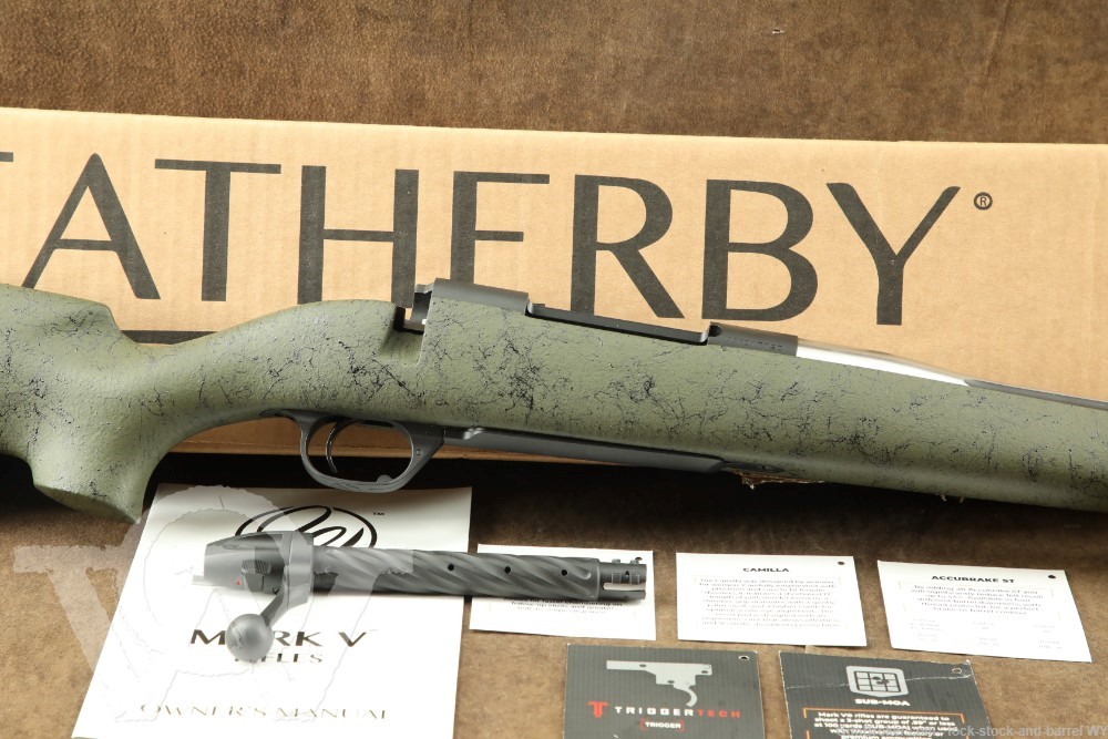 Weatherby Ultra Light Mark 5 Camilla .280 Ackley Imp 24? Bolt Action Rifle