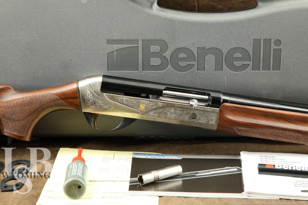 Benelli Legacy 28 Shotgun 28GA 24” Semi-Auto Shotgun MFD 2011 w/ Case