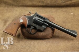 Colt Officers Model Match 6” .22 Magnum Revolver 1960 C&R 6 Shot