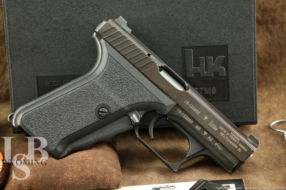 Heckler & Koch H&K Model P7M8 P7-M8 9mm Semi-Automatic Pistol, 2006