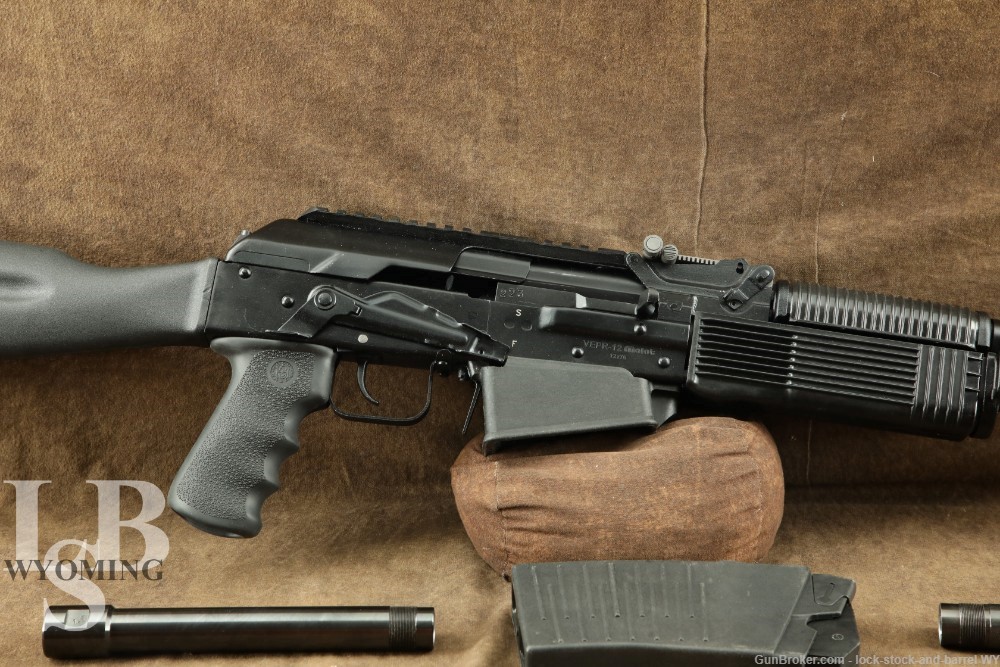 Molot Vepr-12 12ga 19" Matte Black Semi-Auto AK Shotgun Threaded Barrel