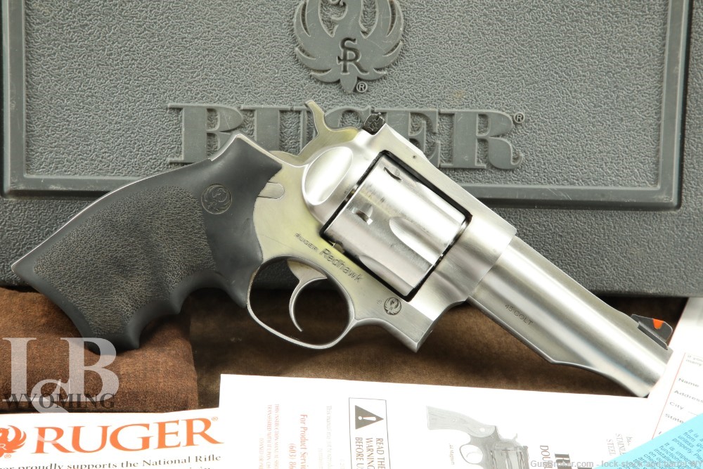 Ruger Redhawk Model 05027 45 Colt 4” Revolver DA/SA MFD 2015