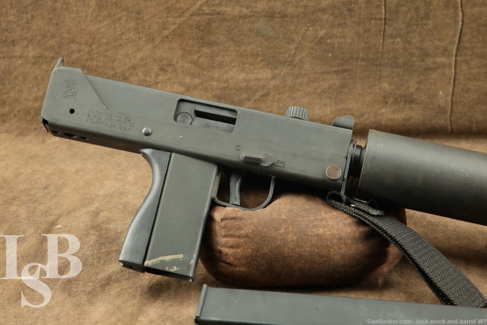 SWD Cobray M11 M-11 9mm Semi-Auto Blowback Pistol 5.25” Mac11 Clone