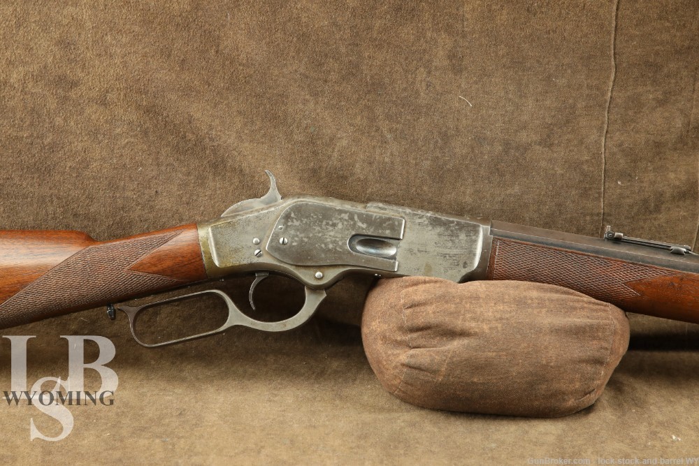 Winchester 1873 Deluxe 1st Model .44-40 WCF Lever Action Rifle 1875 Antique