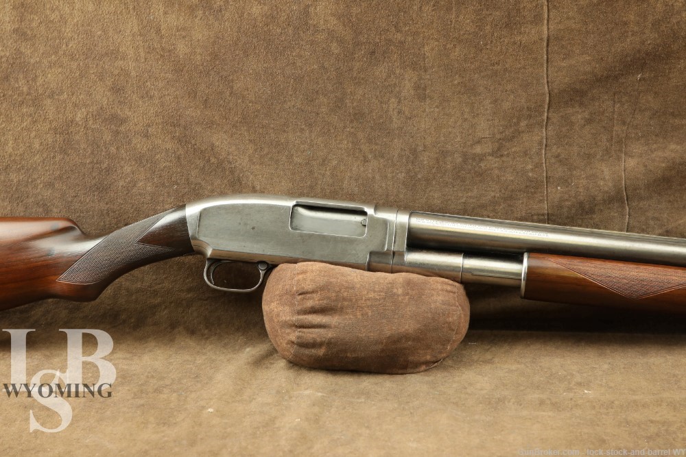 Winchester Model 12 1912 M12 32″ Nickel Steel 20 GA Pump Shotgun, 1923 C&R