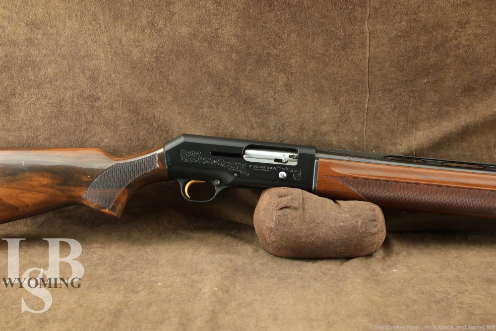 Beretta Model AL390 AL-390 12 GA 26” Engraved Semi-Auto Shotgun, MFD 1996