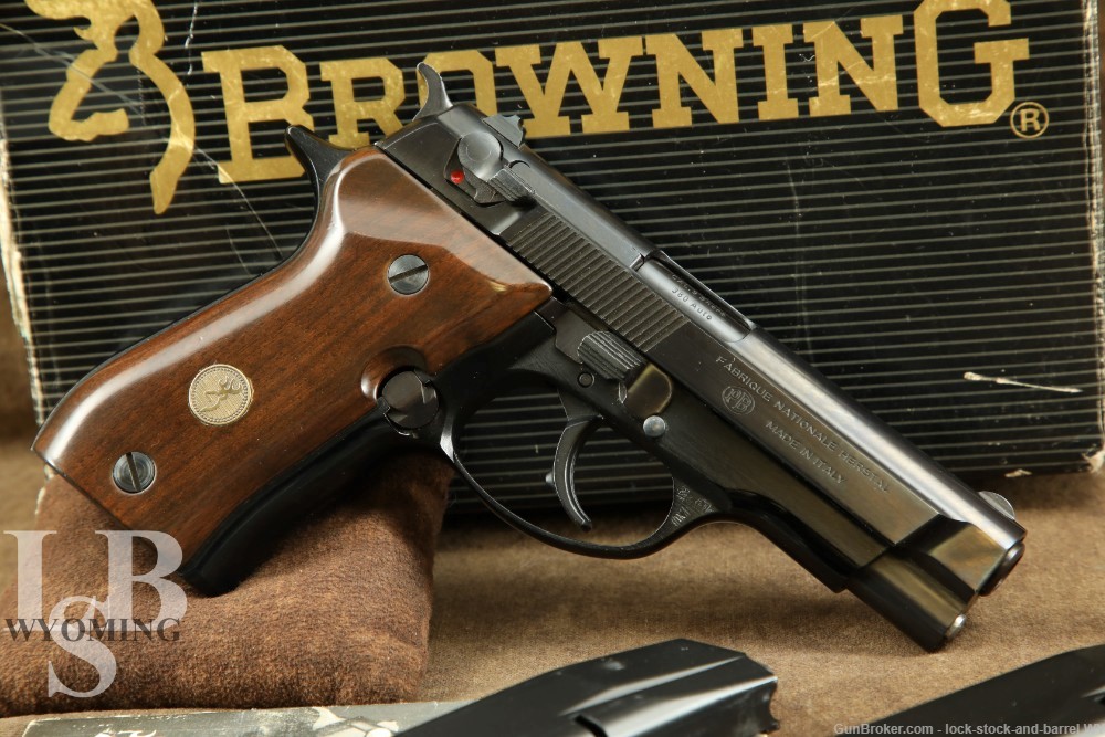 Browning FN BDA .380 ACP Semi-Auto Pistol MFD 1989 in Italy