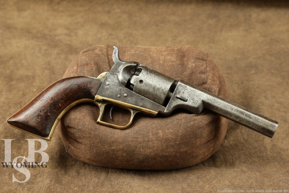 Colt 1849 Baby Dragoon Pocket .31 Caliber Percussion Revolver Antique