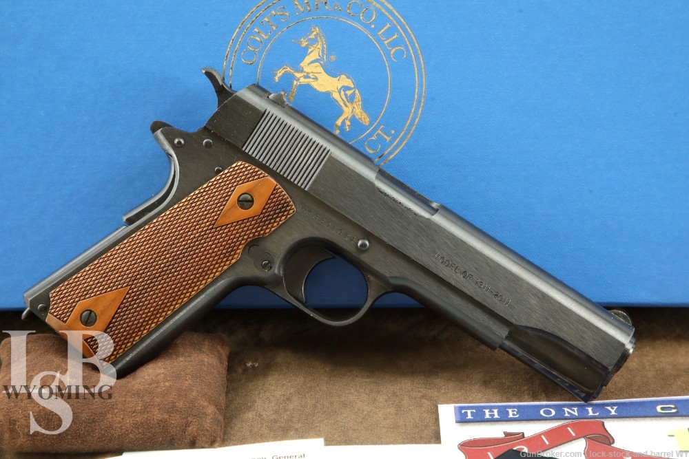 Colt 1911 Gov’t WWI Repro 100th Anniversary Tier III Semi-Auto Pistol