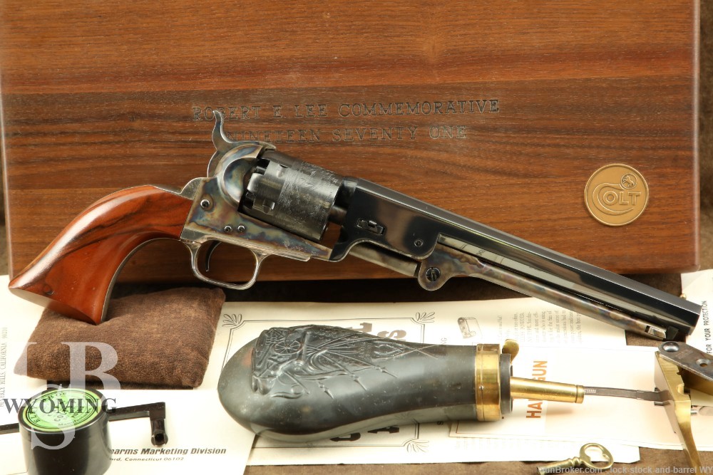 Colt 2nd Gen 1851 Navy Robert E. Lee Commemoratives Percussion Revolver