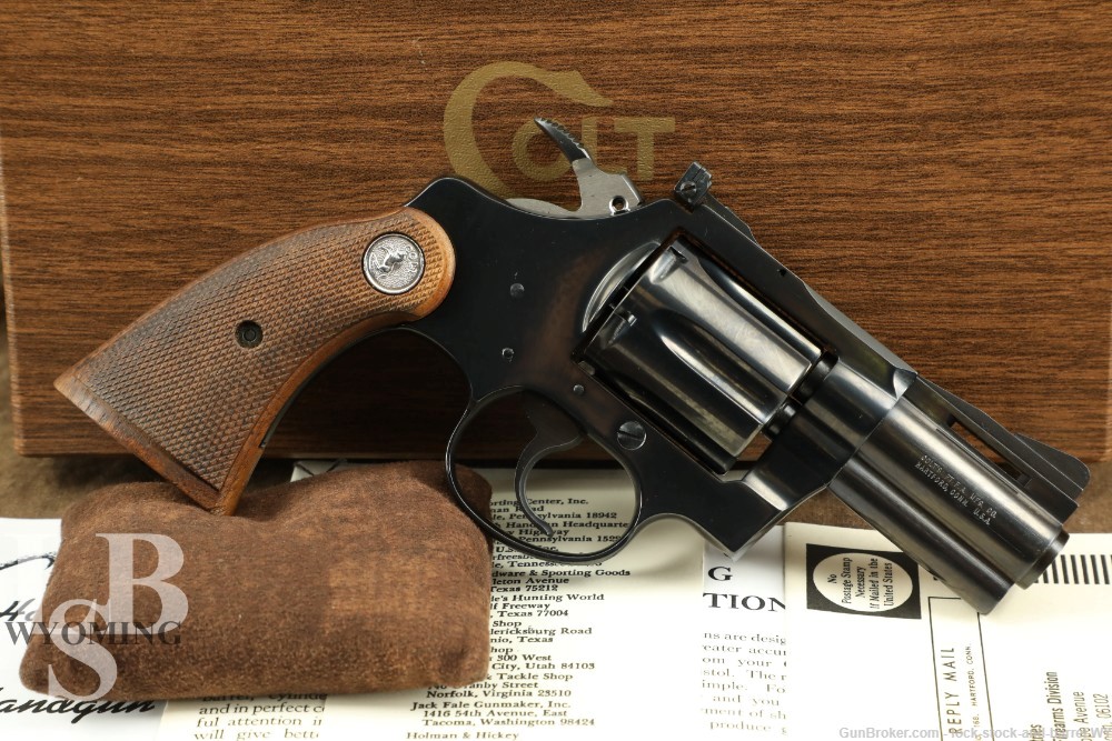 Colt Diamondback 2 ½” Blued .38 Special 6-Shot Revolver w/ Box
