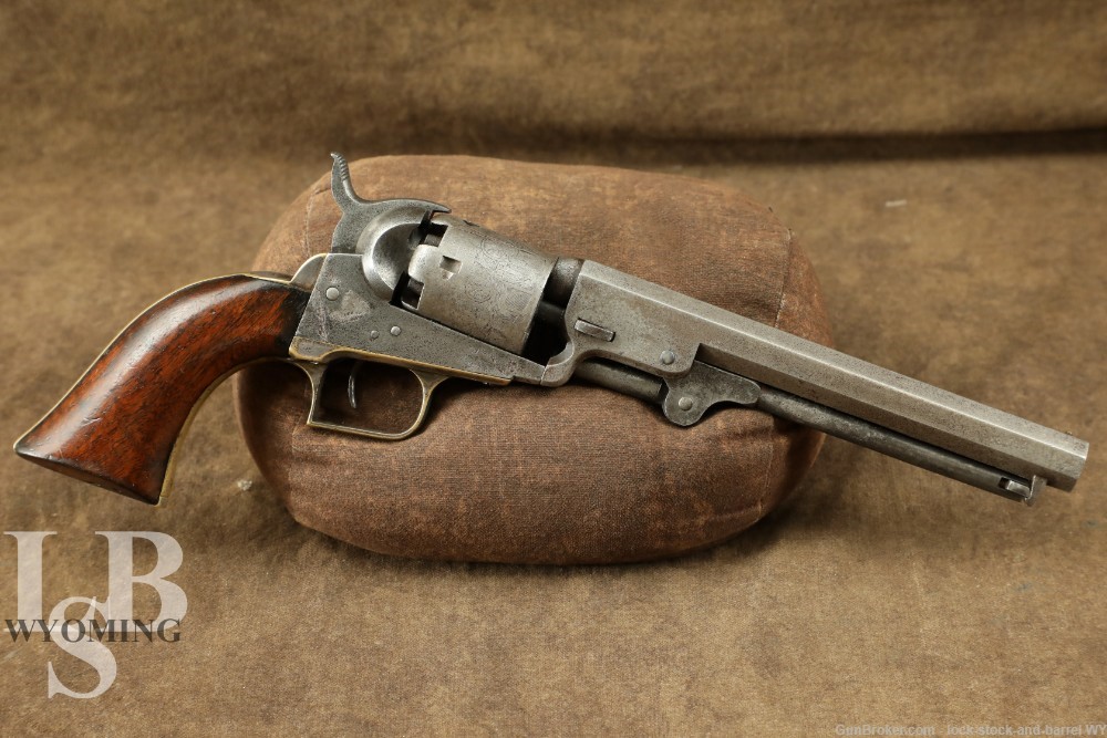 Colt Model 1849 Pocket .31 Cal Percussion Cap & Ball Revolver, 1850 Antique