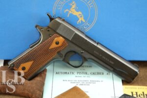 Colt Model 1911 WWI Replica Tier III .45 ACP 5" Semi-Auto Pistol 2010