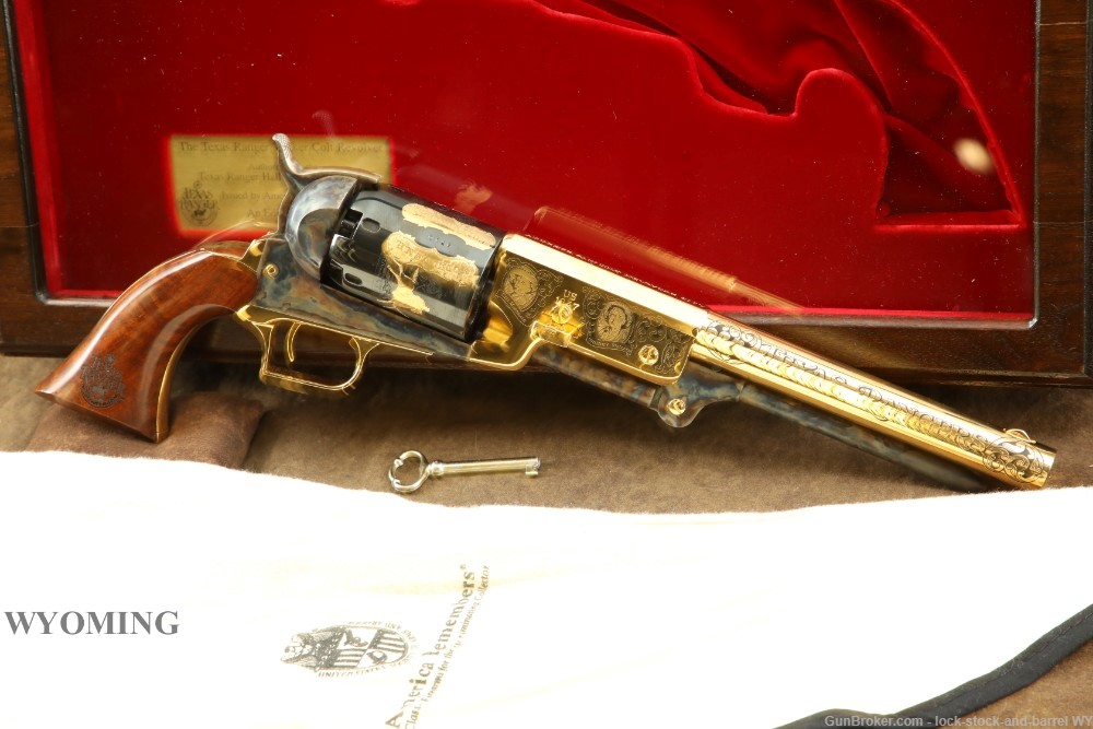 Colt Walker 1847 Texas Ranger Commemorative .44 Cal Percussion Revolver