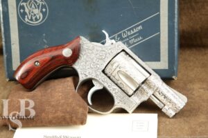 Engraved Smith & Wesson S&W Model 60-3 .38 S&W Special 1.75” Revolver