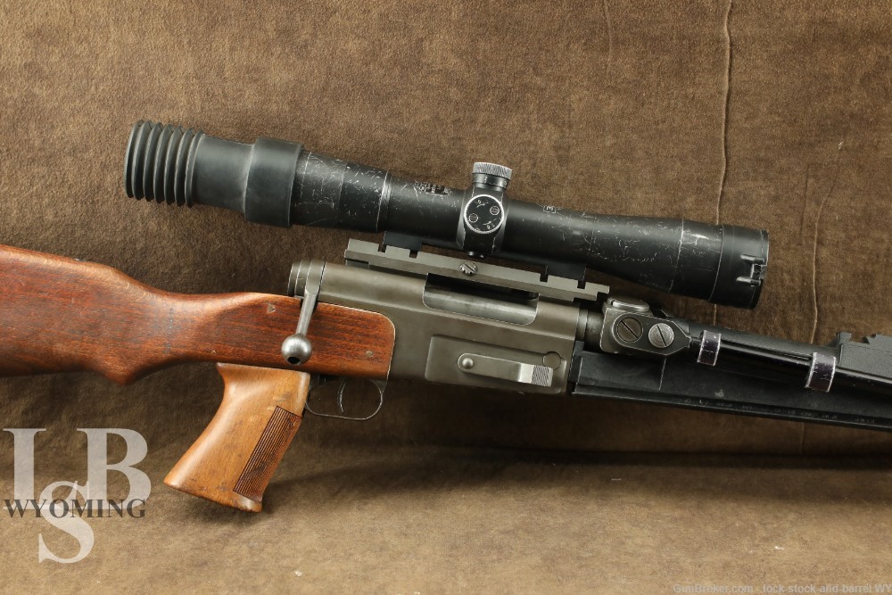 French FR-F2 7.62×51 NATO Bolt Action Sniper Rifle w/SCROME J8 Scope