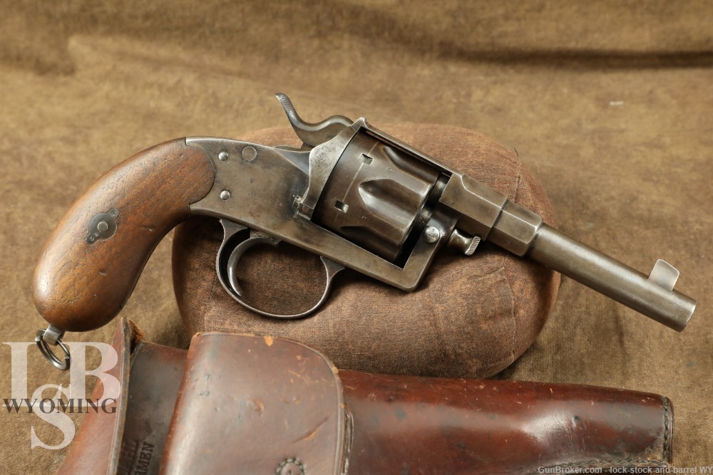 German M1883 Reichsrevolver 10.6x25mmR SA Revolver Antique 1894 Unit Marked