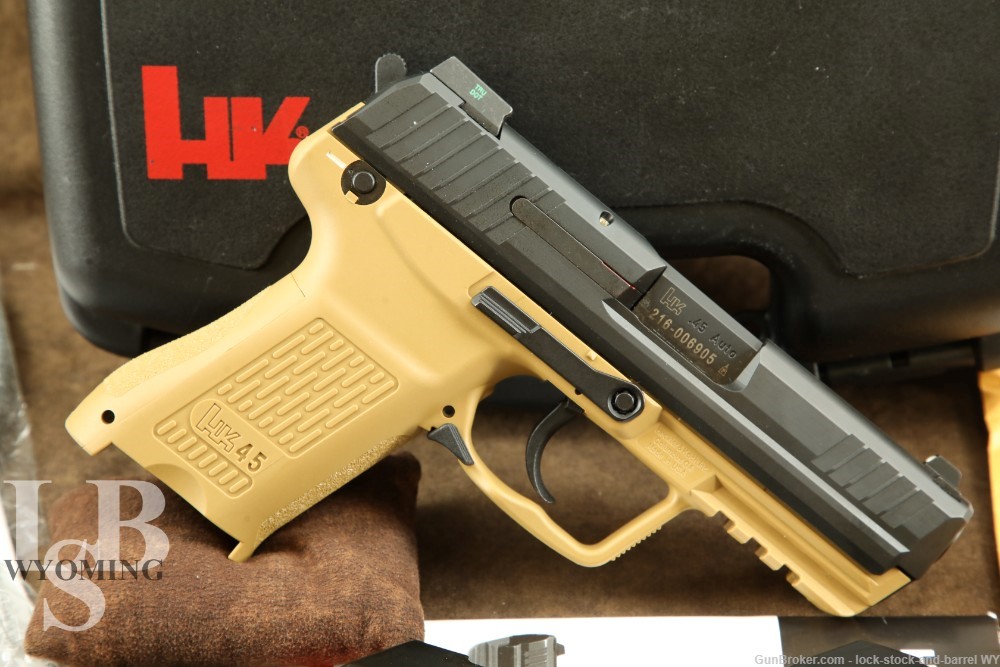 Heckler & Koch HK 45C .45ACP FDE HKPRO Edition Semi-Auto Pistol