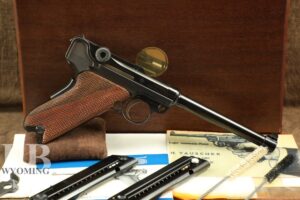Mauser American Eagle Luger Parabellum 9mm Pistol C&R, Hans Tauscher Case