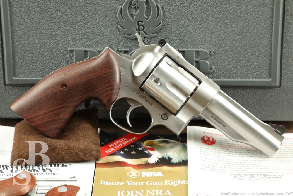 Ruger Redhawk Model .44 Magnum 4.25” Revolver DA/SA MFD 2021