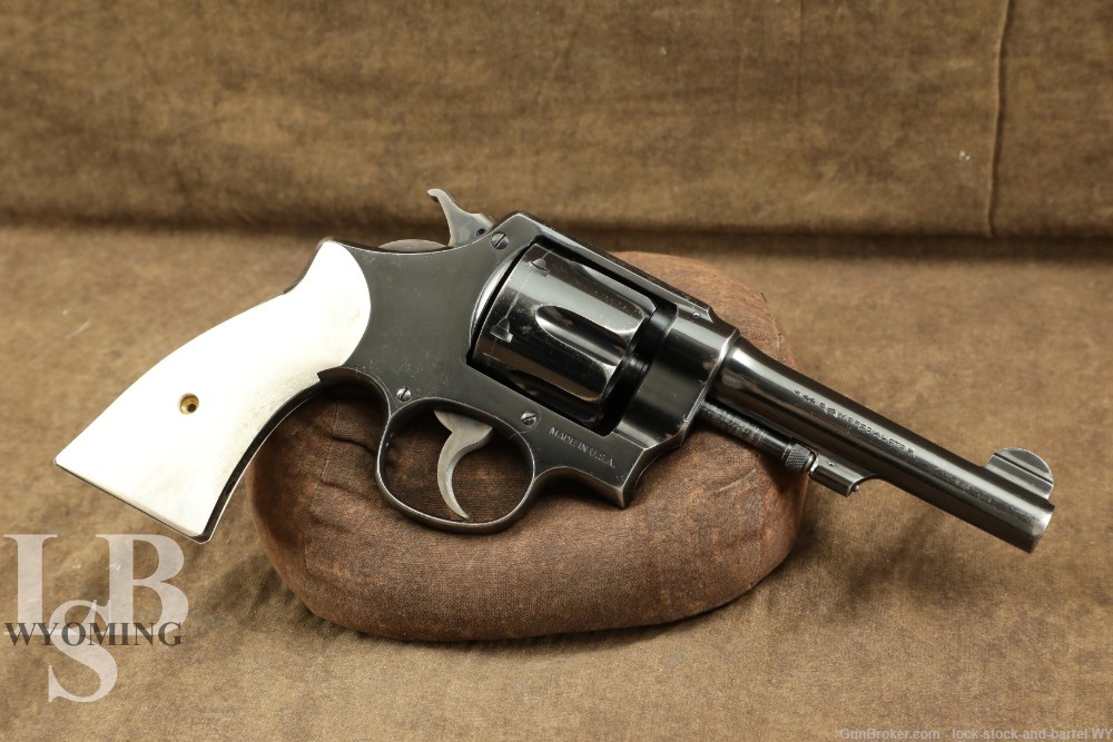 Smith & Wesson .44 Hand Ejector 2nd Model Blued 5” DA/SA Revolver C&R