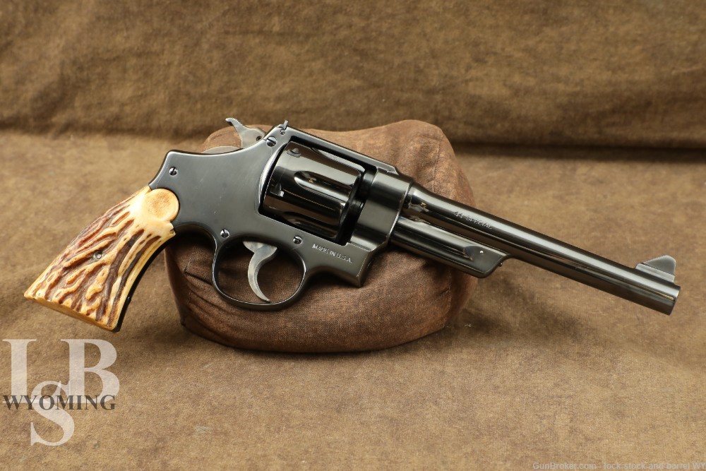 Smith & Wesson .44 Hand Ejector 3rd Model Blued 6.5” DA/SA Revolver C&R