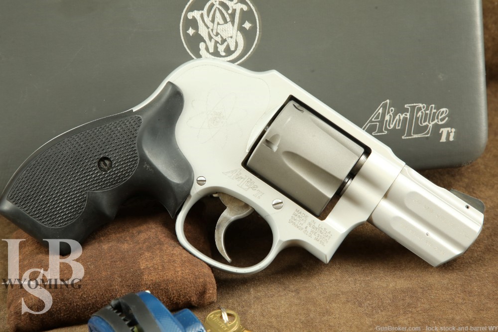 Smith & Wesson 296 Airlite Ti .44 S&W Special 2.5” Double Action Revolver