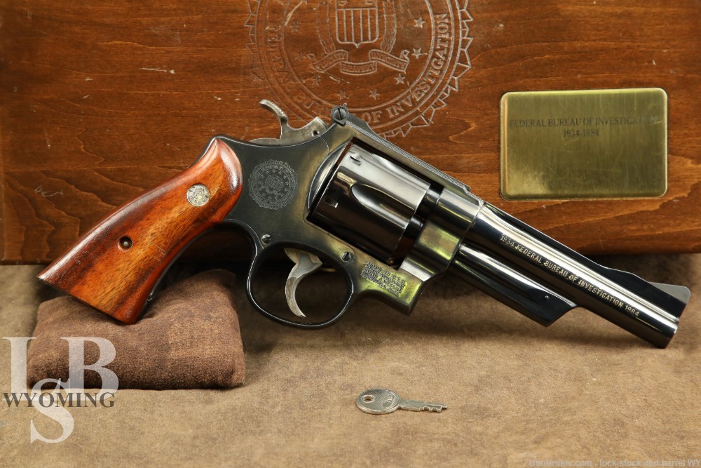 Smith & Wesson Model 27-3 FBI Commemorative .357 Magnum 5” DA/SA Revolver
