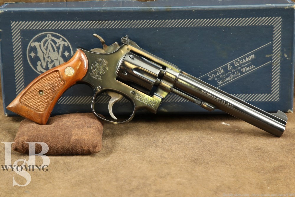 Smith & Wesson S&W Model 17-3 .22 LR 6” Revolver K-22 Target Masterpiece