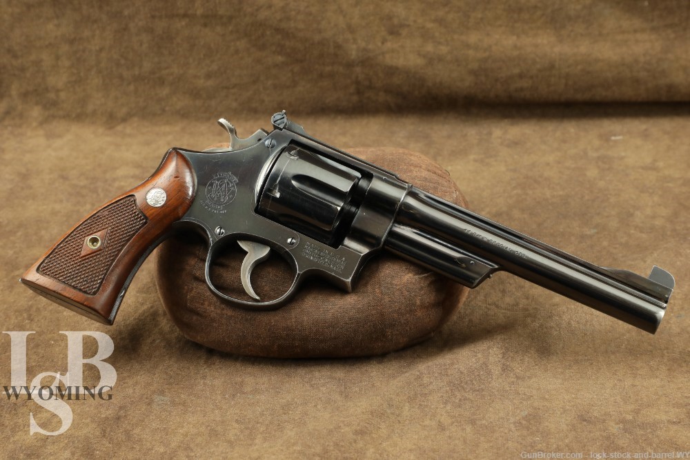 Smith & Wesson S&W Model 1950 Target 6.5″ 5 Screw .44 Special Revolver C&R