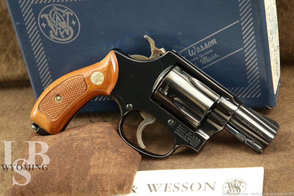 Smith & Wesson S&W Model 36 Chief’s Special .38 S&W 2" Revolver w/Letter