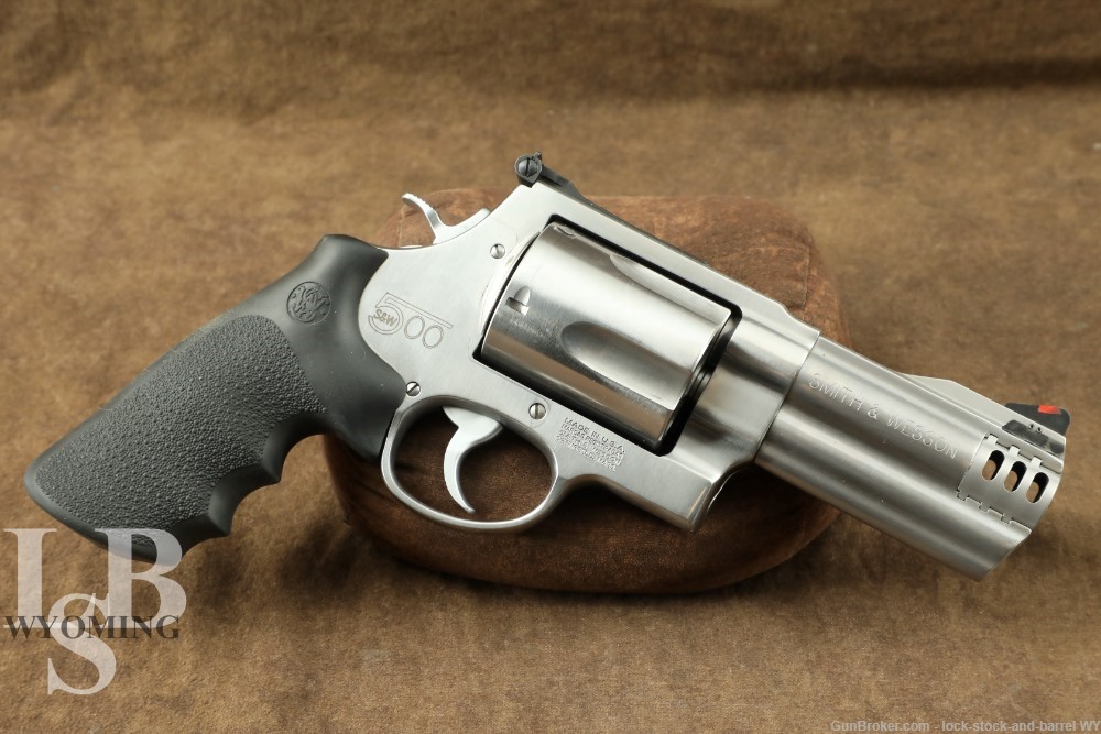 Smith & Wesson S&W Model 500 163504 .500 S&W Magnum 4″ DA/SA Revolver