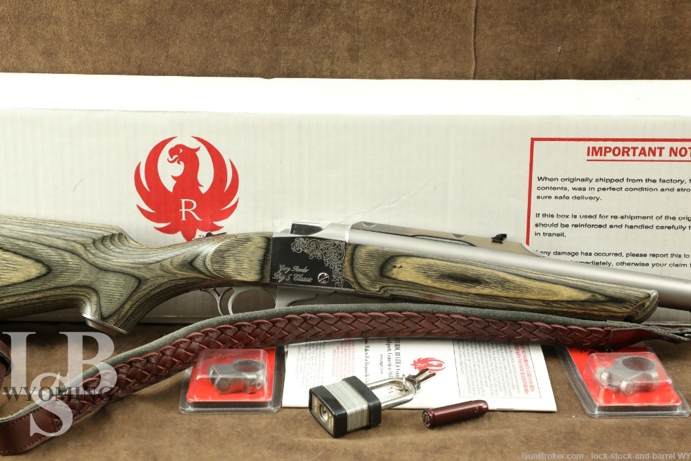 Sturm Ruger No. 1 Single Shot Rifle .500 S&W With Gary Reeder Engraving