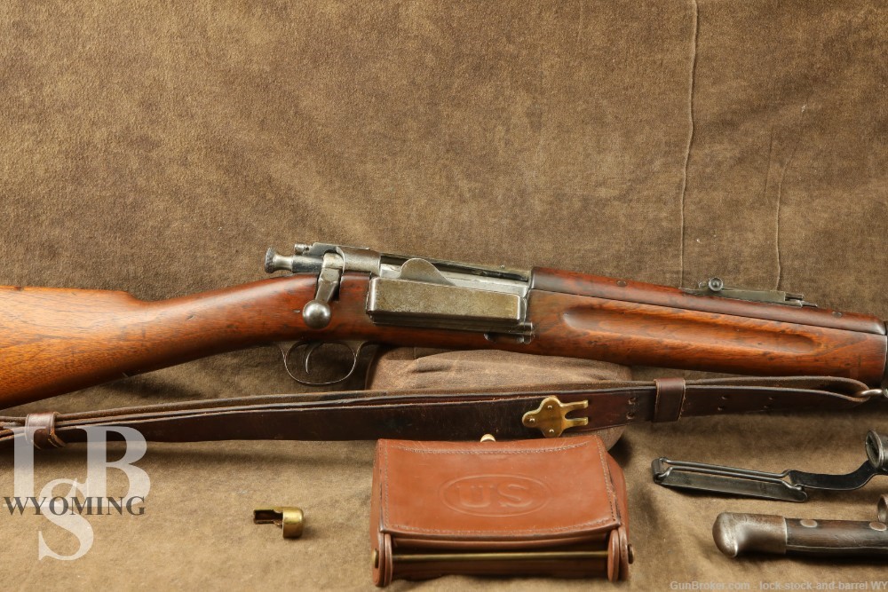 U.S. Springfield M1898 Krag–Jørgensen .30-40 Krag Bolt Action Rifle C&R