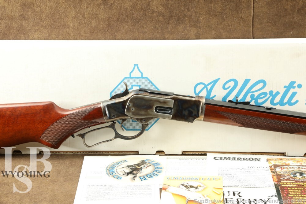 Uberti Cimarron Model 1873 Deluxe Rifle 45 Colt 24.25" Lever Action Unfired
