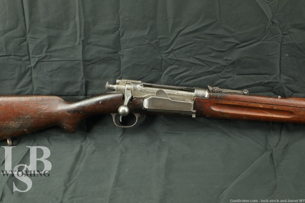 1922 Norwegian Krag-Jørgensen in 6.5×55 Swiss 24” Barrel Bolt Action, C&R