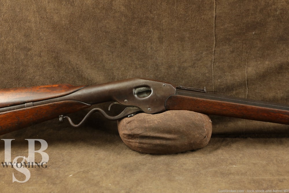 Antique Evans Repeating Rifle New Model .44 Evans Long, C&R