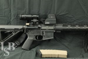 Armalite M15 5.56 18.5” Barrel Semi Auto Rifle W/ Accessories