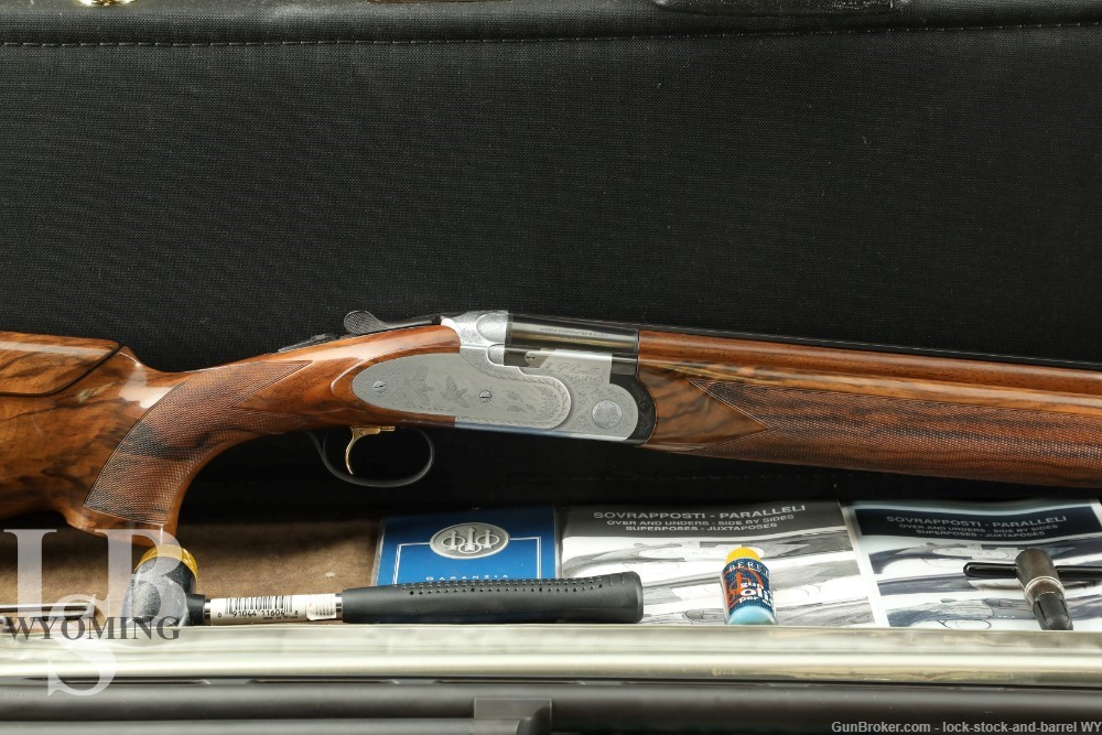 Beretta Model 687 EELL 12 GA O/U Over Under Mono Top & Bottom Shotgun Set