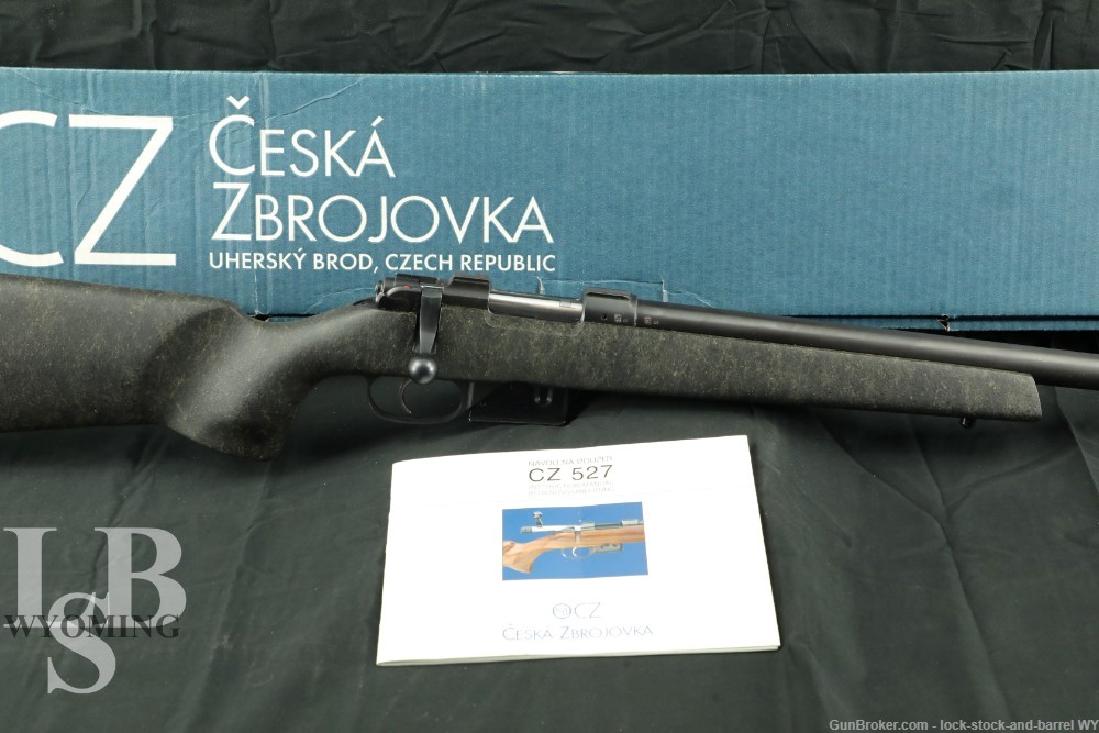 CZ 527 Varmint .223 REM. 24” Bolt Action Rifle w/ Factory Box MFD 2001