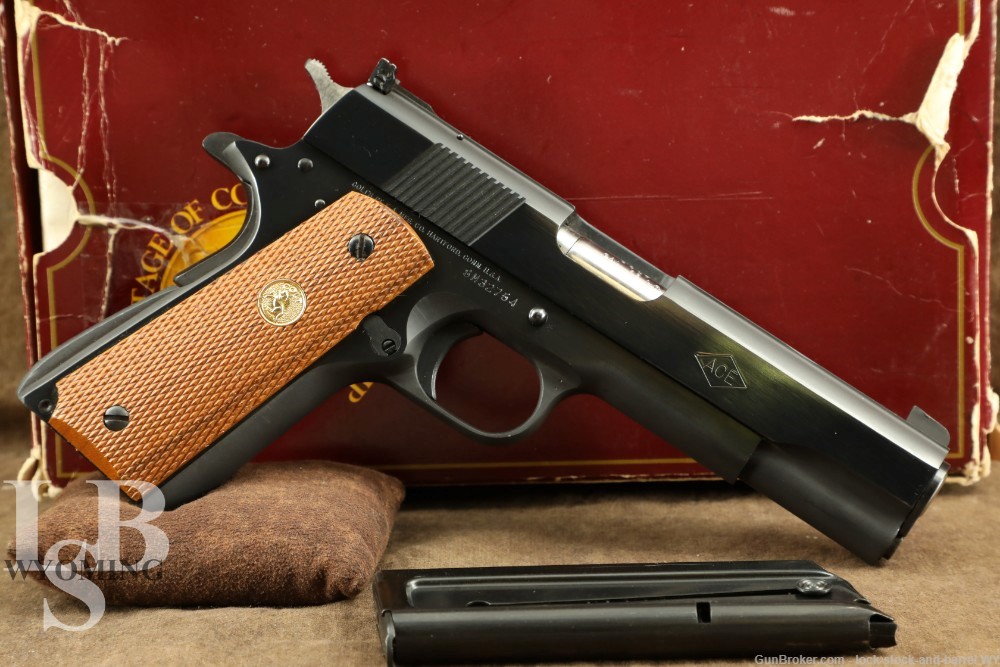 Colt Service Model ACE .22 LR 4.75” 1911 Semi-Automatic Pistol w/ Box
